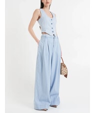 LIUJO MANHATTAN Sac de coffre en tissu jacquard naturel - Sacs pour Femme - 6