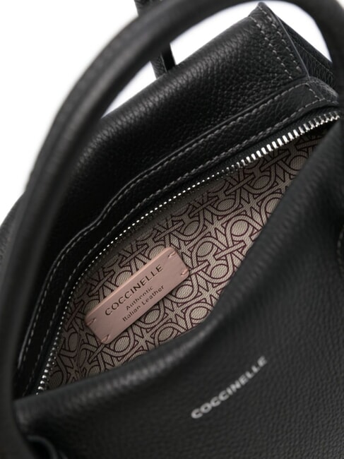 LORD Sac &agrave; main avec bandouli&egrave;re Noir - Sacs pour Femme