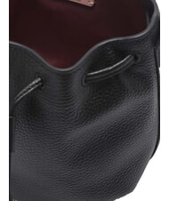 COCCINELLE MALORY  Mini seau en cuir Noir - Sacs pour Femme - 3