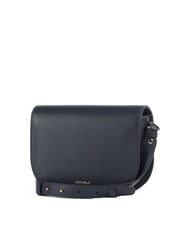 COCCINELLE DEW Sac bandouli&egrave;re en cuir martel&eacute; bleu nuit - Sacs pour Femme - 2