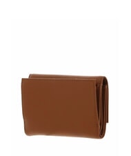 COCCINELLE METALLIC SOFT Portefeuille &agrave; deux volets en cuir martel&eacute; CUIR - Portefeuilles Femme - 3