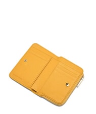 COCCINELLE METALLIC SOFT Petit portefeuille en cuir ensoleillé - Portefeuilles Femme - 2