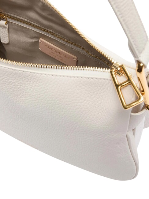 MAGIE SOFT Sac bandoulière en cuir avec bandoulière blanc - Sacs pour Femme