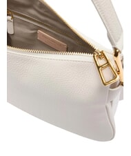 COCCINELLE MAGIE SOFT Sac bandoulière en cuir avec bandoulière blanc - Sacs pour Femme - 4