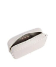 COCCINELLE TEBE Sac à bandoulière en cuir texturé blanc - Sacs pour Femme - 3