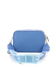 COCCINELLE TEBE Sac &agrave; bandouli&egrave;re en cuir textur&eacute; bleu - Sacs pour Femme - 3