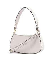COCCINELLE MERVEILLE Sac &agrave; bandouli&egrave;re en cuir textur&eacute; blanc - Sacs pour Femme - 2