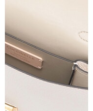 COCCINELLE ARLETTIS Mini sac en cuir textur&eacute; blanc - Sacs pour Femme - 3