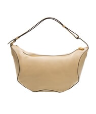 BORBONESE MEDAILLE  Sac à bandoulière en cuir sable - Sacs pour Femme - 4