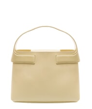 BORBONESE ARMOR  Sac à main, avec bandoulière, en cuir gingembre - Sacs pour Femme - 3