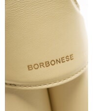 BORBONESE ARMOR  Sac à main, avec bandoulière, en cuir gingembre - Sacs pour Femme - 4