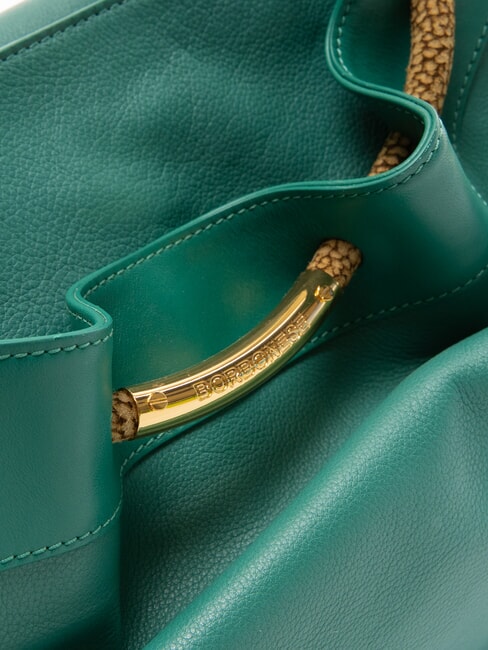 FILO Sac à bandoulière en cuir forêt - Sacs pour Femme