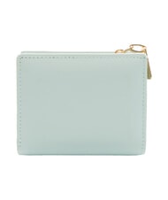 BORBONESE LETTERING Portefeuille compact en cuir marin - Portefeuilles Femme - 3