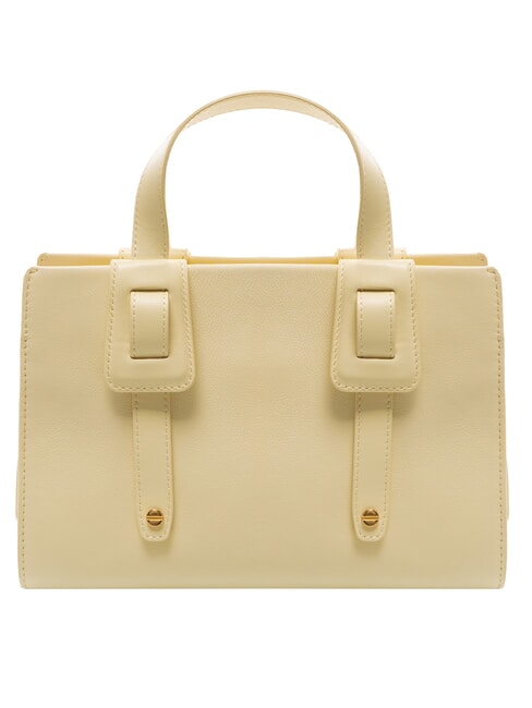 DEJEUNER Small Sac à main, avec bandoulière, en cuir gingembre - Sacs pour Femme