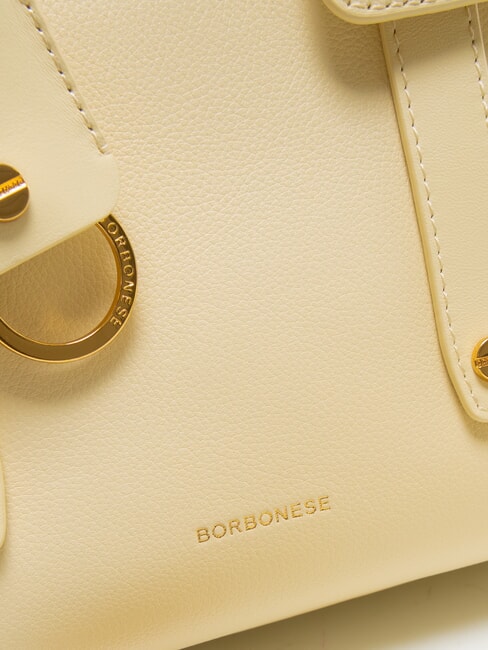 DEJEUNER Small Sac à main, avec bandoulière, en cuir gingembre - Sacs pour Femme