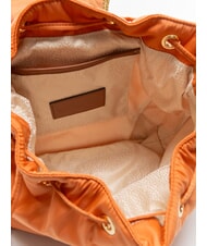 BORBONESE CAHIER Sac à dos mandarine/naturel op - Sacs pour Femme - 5