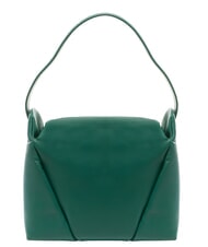 BORBONESE BLOOM  Sac bandoulière hobo en cuir forêt - Sacs pour Femme - 4