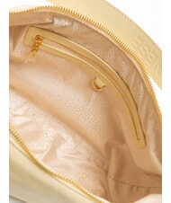 BORBONESE BLOOM  Sac à bandoulière en cuir gingembre - Sacs pour Femme - 5