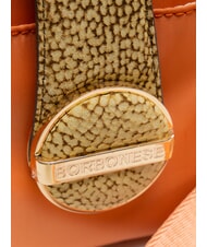 BORBONESE ECLIPSE  Mini sac à bandoulière pour appareil photo mandarine/naturel op - Sacs pour Femme - 3