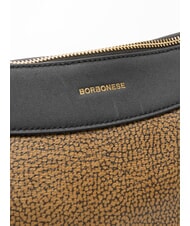 BORBONESE LA VOILE  Sac à bandoulière op naturel / noir - Sacs pour Femme - 4