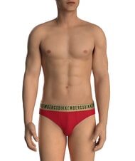BIKKEMBERGS BRIEF 2 glissements rouge/noir - Slip homme - 2