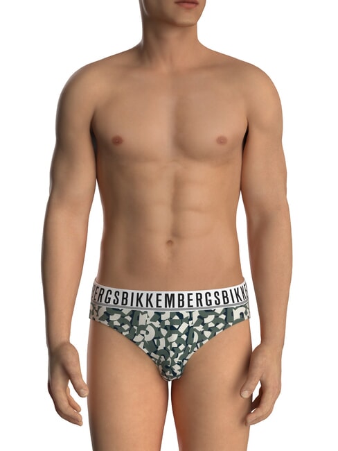 BRIEF MIX 3 glissements forêt - Slip homme