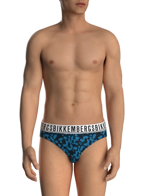 BRIEF MIX 3 glissements océan - Slip homme
