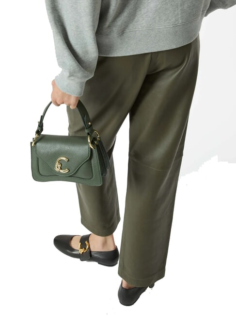C-ME Mini sac &agrave; main, avec bandouli&egrave;re algues - Sacs pour Femme