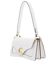 COCCINELLE C-ME CALF COCK  Sac &agrave; bandouli&egrave;re, avec bandouli&egrave;re blanc - Sacs pour Femme - 2