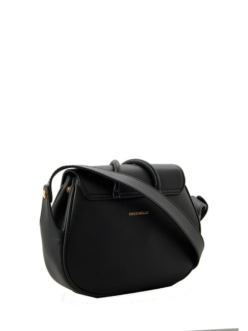 CARMY  Mini sac bandouli&egrave;re en cuir Noir - Sacs pour Femme