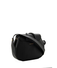 COCCINELLE CARMY  Mini sac bandouli&egrave;re en cuir Noir - Sacs pour Femme - 2