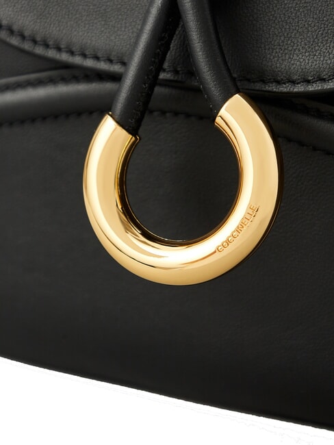 CARMY  Mini sac bandouli&egrave;re en cuir Noir - Sacs pour Femme