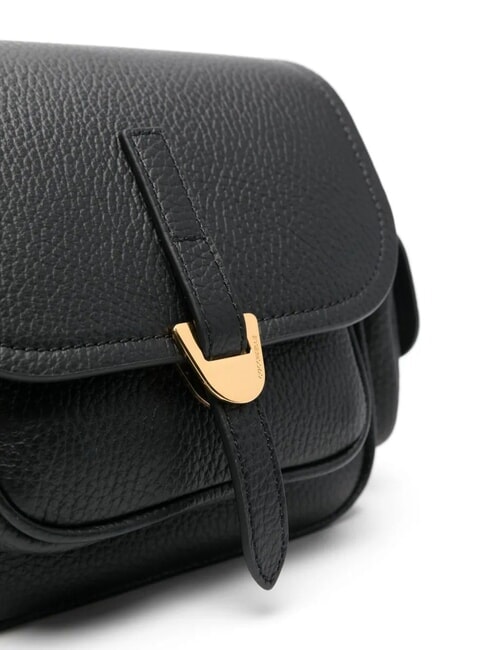 CAMPUS  Mini sac bandoulière en cuir Noir - Sacs pour Femme