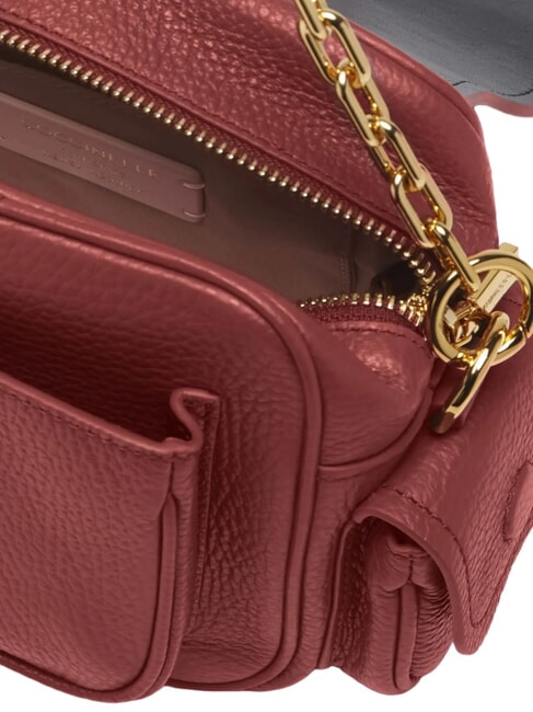 CAMPUS  Mini sac bandoulière en cuir sangria - Sacs pour Femme