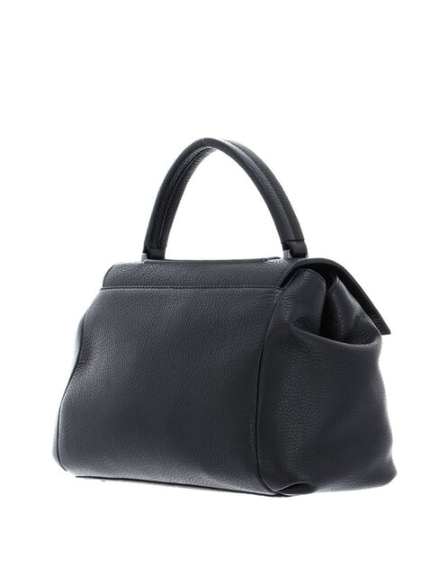 I-CON Sac cartable en cuir Noir - Sacs pour Femme