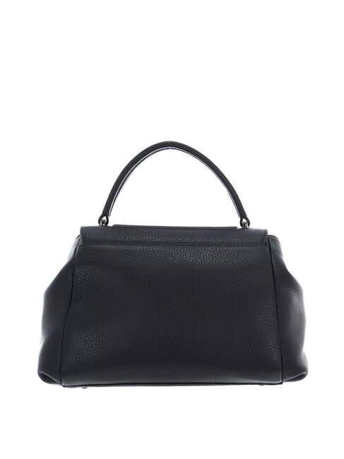 I-CON Sac cartable en cuir Noir - Sacs pour Femme