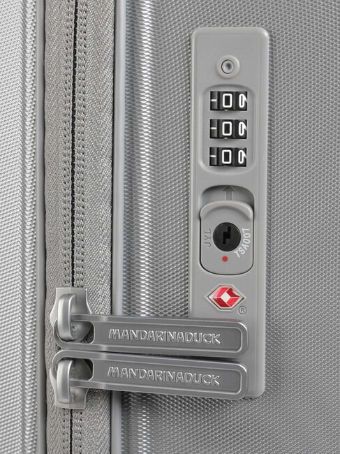 D-DROP 2.0 Chariot de taille moyenne ARGENT - Valises Rigides