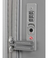 MANDARINA DUCK D-DROP 2.0 Chariot de taille moyenne ARGENT - Valises Rigides - 4