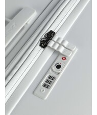 MANDARINA DUCK FLYDUCK Grand chariot extensible blanche - Valises Rigides - 5