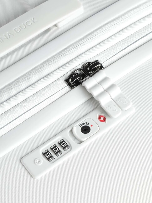 FLYDUCK Chariot extensible moyen blanche - Valises Rigides