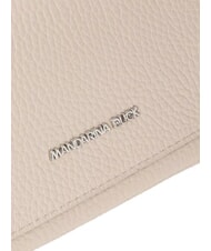 MANDARINA DUCK MELLOW LEATHER Mini sac à bandoulière en cuir taupe chaud - Sacs pour Femme - 3