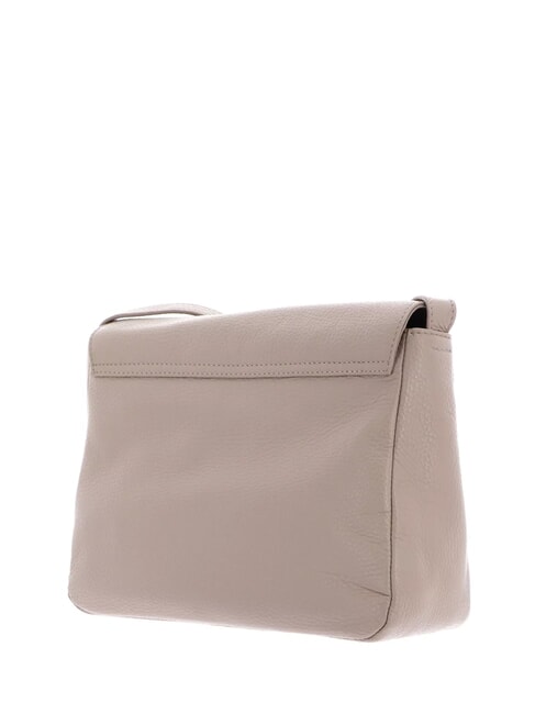 MELLOW LEATHER Sac en cuir à rabat taupe chaud - Sacs pour Femme