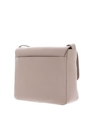 MANDARINA DUCK MELLOW LEATHER Sac bandoulière en cuir avec rabat taupe chaud - Sacs pour Femme - 3