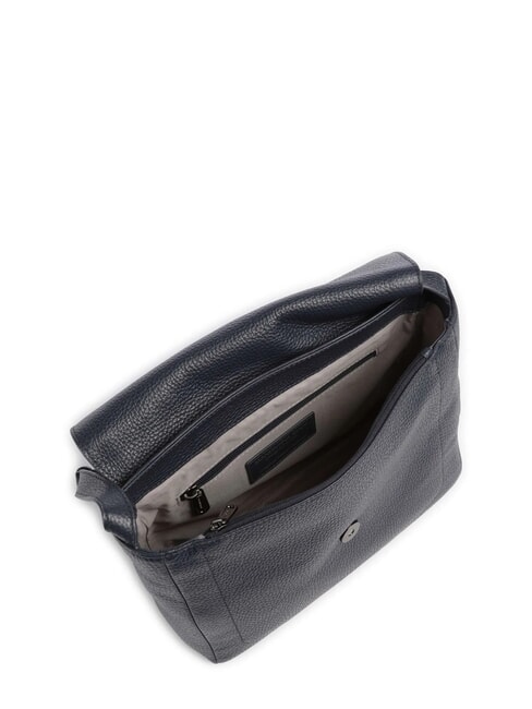 MELLOW LEATHER Sac bandoulière en cuir avec rabat dressblue - Sacs pour Femme