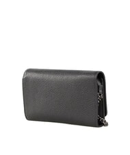 MANDARINA DUCK I-CON Pochette portefeuille en cuir Noir - Portefeuilles Femme - 3