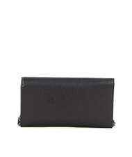 MANDARINA DUCK I-CON Pochette portefeuille en cuir Noir - Portefeuilles Femme - 4