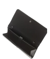 MANDARINA DUCK I-CON Pochette portefeuille en cuir Noir - Portefeuilles Femme - 5