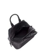 MANDARINA DUCK I-CON Sac de bowling en cuir Noir - Sacs pour Femme - 5
