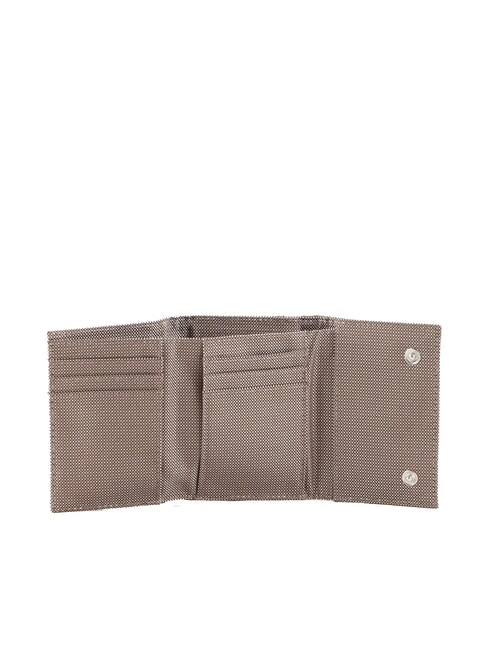 MD20 Portefeuille compact taupe - Portefeuilles Femme
