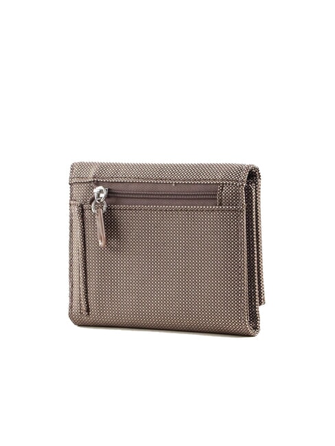MD20 Portefeuille compact taupe - Portefeuilles Femme